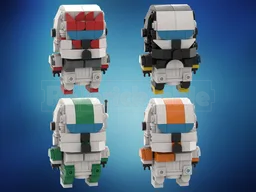 Delta Squad Brickheadz BUNDLE