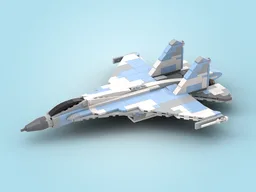 SU-35 Light Blue Camo (1/72 scale)