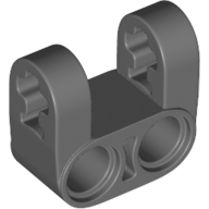 Lego Technic Axle and Pin Connector Perpendicular Double Split [Reinforced] / Dark Bluish Gray