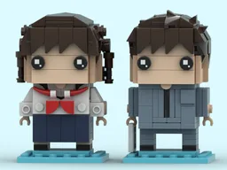 Umi Matsuzaki & Shun Kazama - Studio Ghibli BrickHeadz