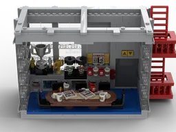 daily bugle meeting room mod( empty daily bugle floor required to make this)
