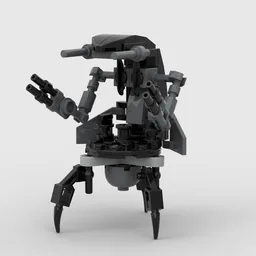 Mini Star Wars Droideka Droid