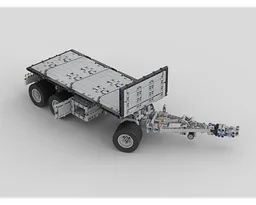 Turntable Drawbar Trailer (Flatbed)
