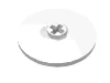 Technic Disc 3 x 3 / White