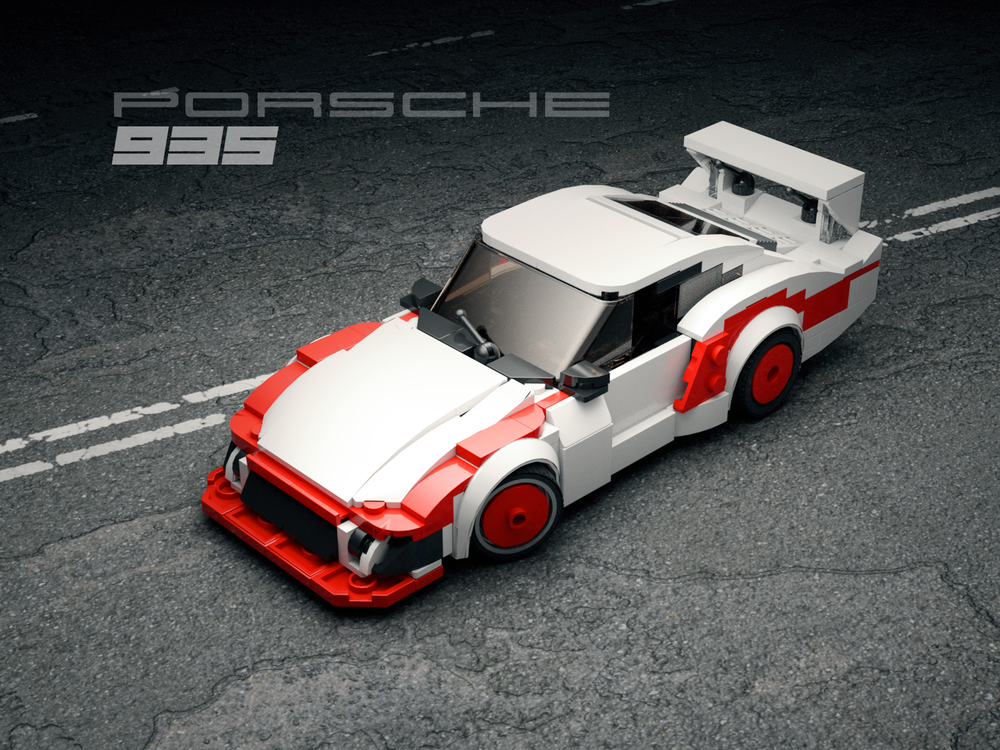 Lego Porsche 935 (Moby Dick)