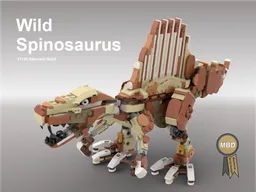 Wild Spinosaurus, 31150 Alternate Build
