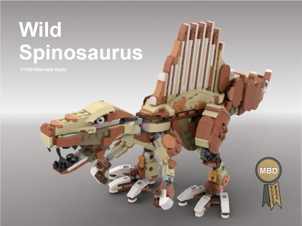 Lego Wild Spinosaurus, 31150 Alternate Build