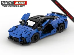 Corvette c8 blue