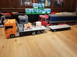 1:17 RC Flatbed Truck with Trailer