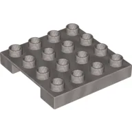 Duplo Loading Pallet 4 x 4 Smooth Side / Flat Silver