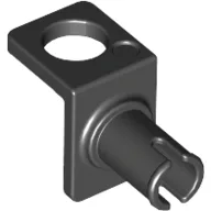 Minifig Neckwear Bracket with Technic Pin / Black