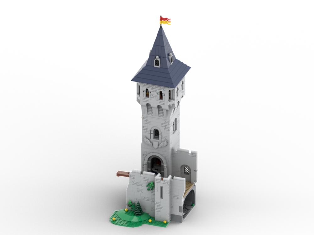 Lego MOC - Donjon (extension for 10305)