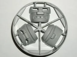 Sports Hockey Masks on Sprue - Masks 2, 3, 4