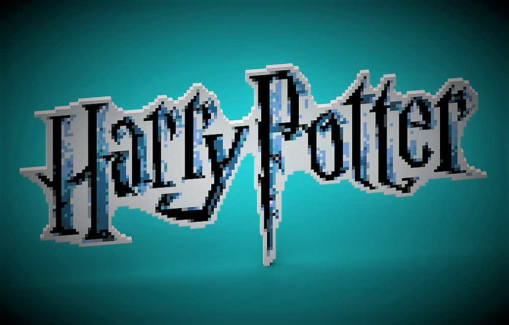 Lego H POTTER Pixelart MOC