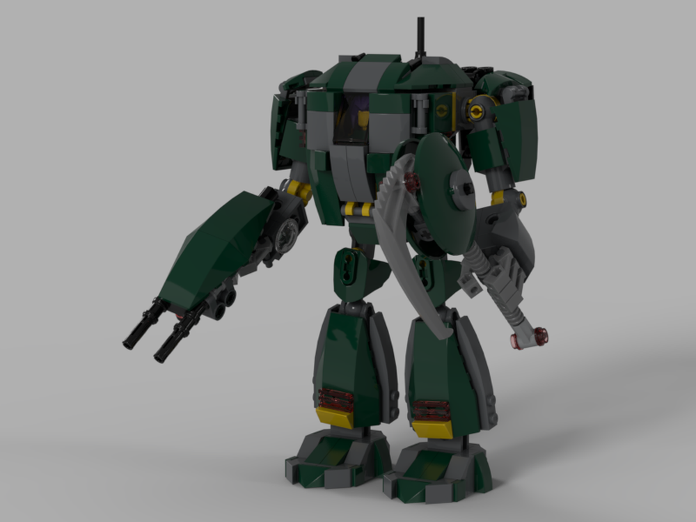 Lego Ryo's Mech(Emerald Sentinel v2)