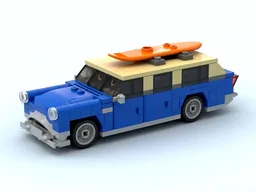 1955 Buick Special Wagon in minifig scale