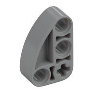 Lego Technic Beam 2 x 3 L-Shape with Quarter Ellipse Thick / Light Bluish Gray