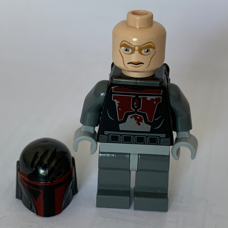 Lego Mandalorian Super Commando with Low Brow Line