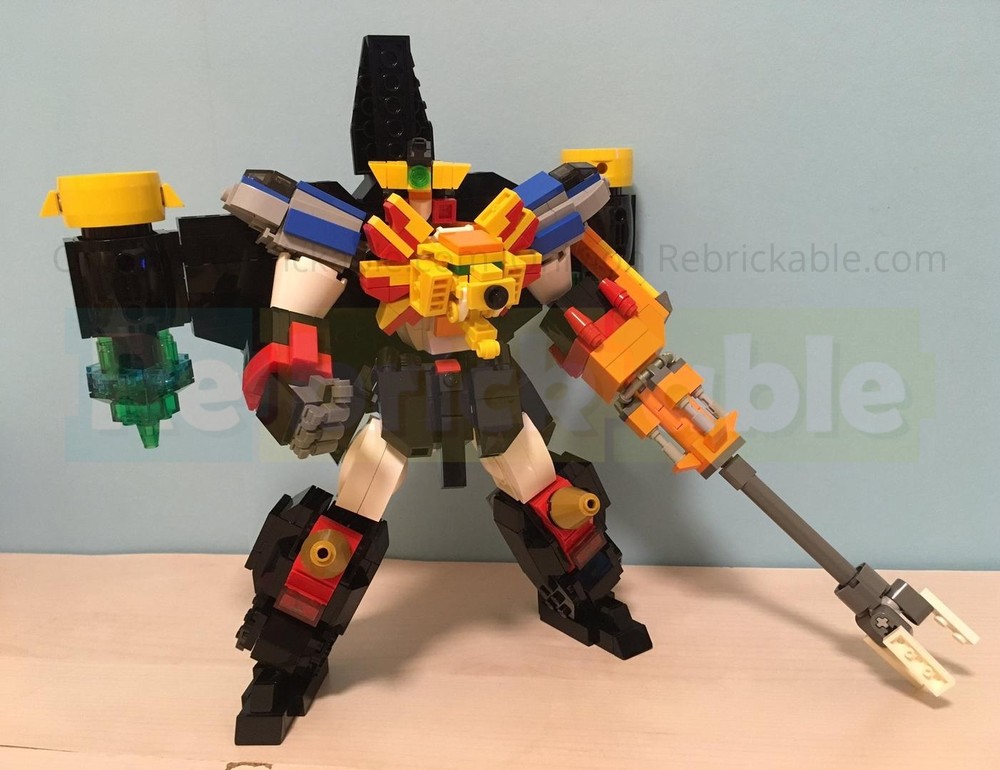 Lego MF-016A King of Braves 勇者王 Stealth Gao II & Goldion Hammer [Weapon Set]