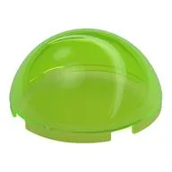 Dome Hemisphere 4 x 4 / Trans-Bright Green