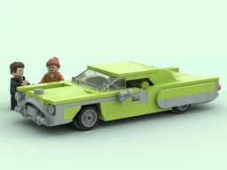 1950s Sedan - Lime Green