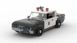 1972 Ford Custom 500 Police Interceptor