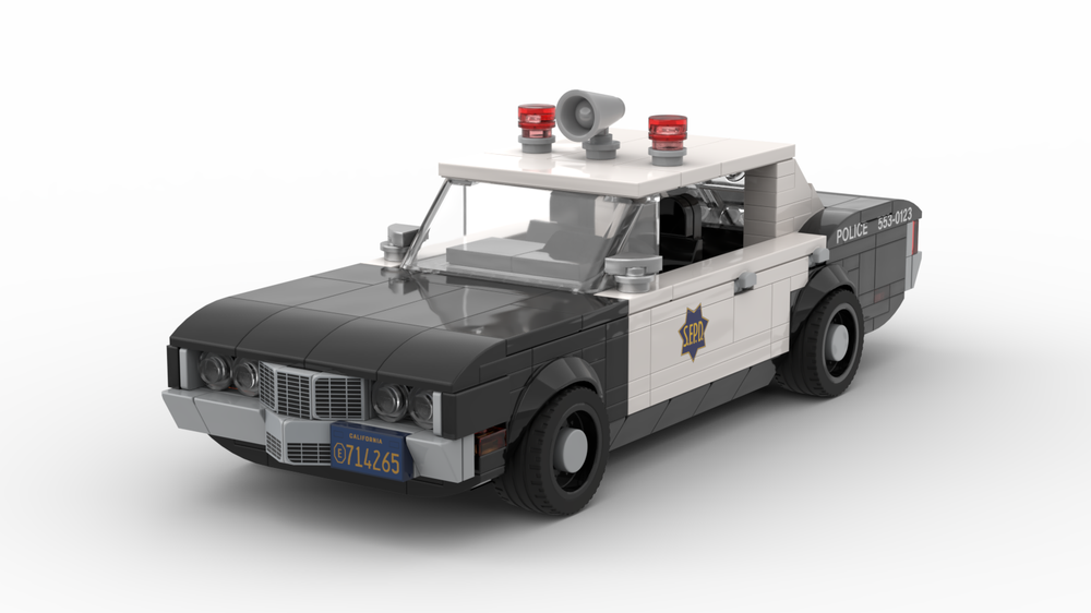 Lego 1972 Ford Custom 500 Police Interceptor
