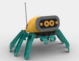 Spyder, the spider-explorer droid - le droïde araignée explorateur