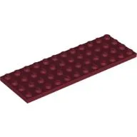 Plate 4 x 12 / Dark Red