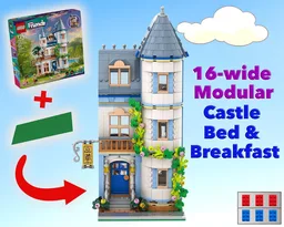 Modular Castle Bed and Breakfast (Friends set 42638)