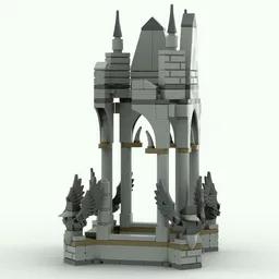 HP Clock Tower Fountain