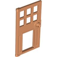 Lego Door 1 x 4 x 6 with Pet Door / Nougat