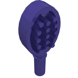 Equipment Hairbrush with Heart on Reverse [Hair Accessory]