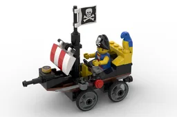 Pirates Race Car