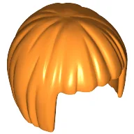 Hair Short Bob Cut / Orange