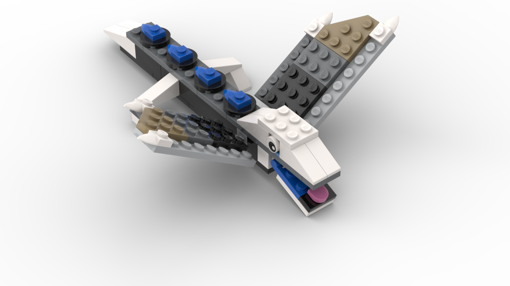 Lego 11011 Dinosaur (black-white)