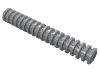 Hose, Ribbed 7mm D. 6L / 4.8cm / Pearl Light Gray