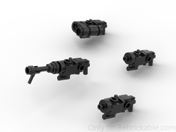 Delta Squad's Arsenal: DC-17m Interchangeable Weapon System