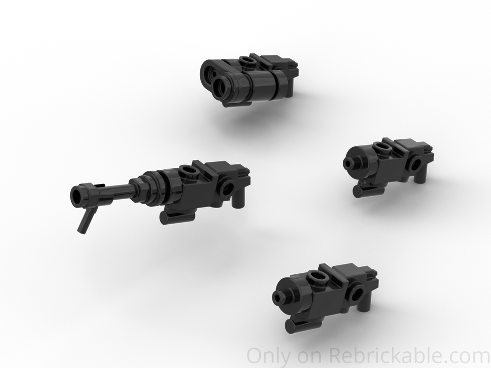 Lego Delta Squad's Arsenal: DC-17m Interchangeable Weapon System