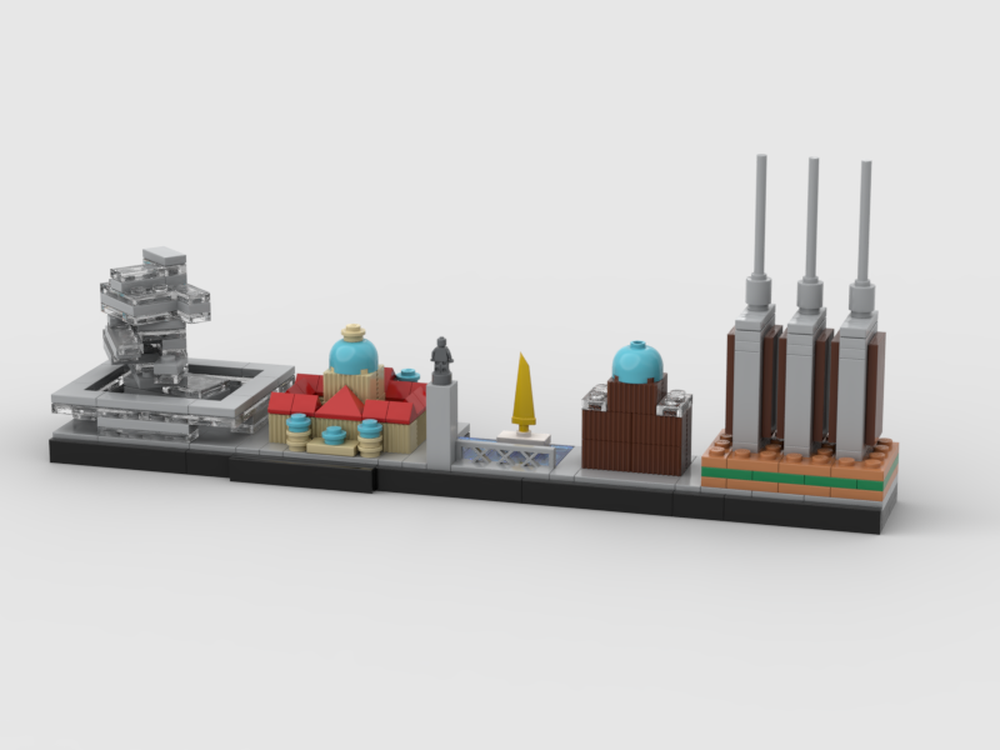 Lego Hannover Skyline