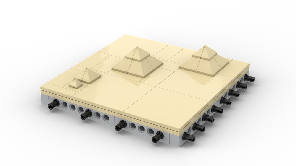 Lego Pyramids of Giza