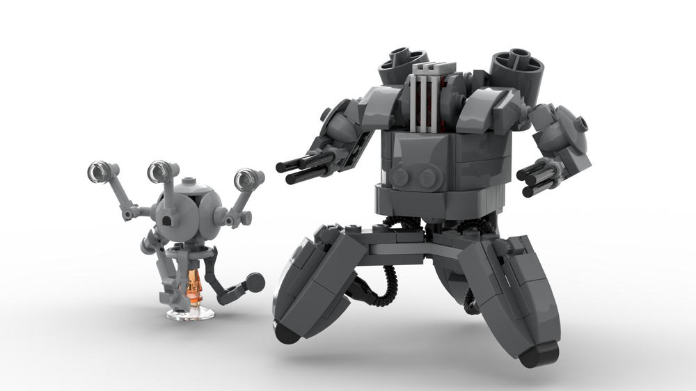 Lego Fallout 4 Robots (Sentry Bot and Mr Handy)