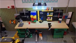 Diorama: LEGO Workshop