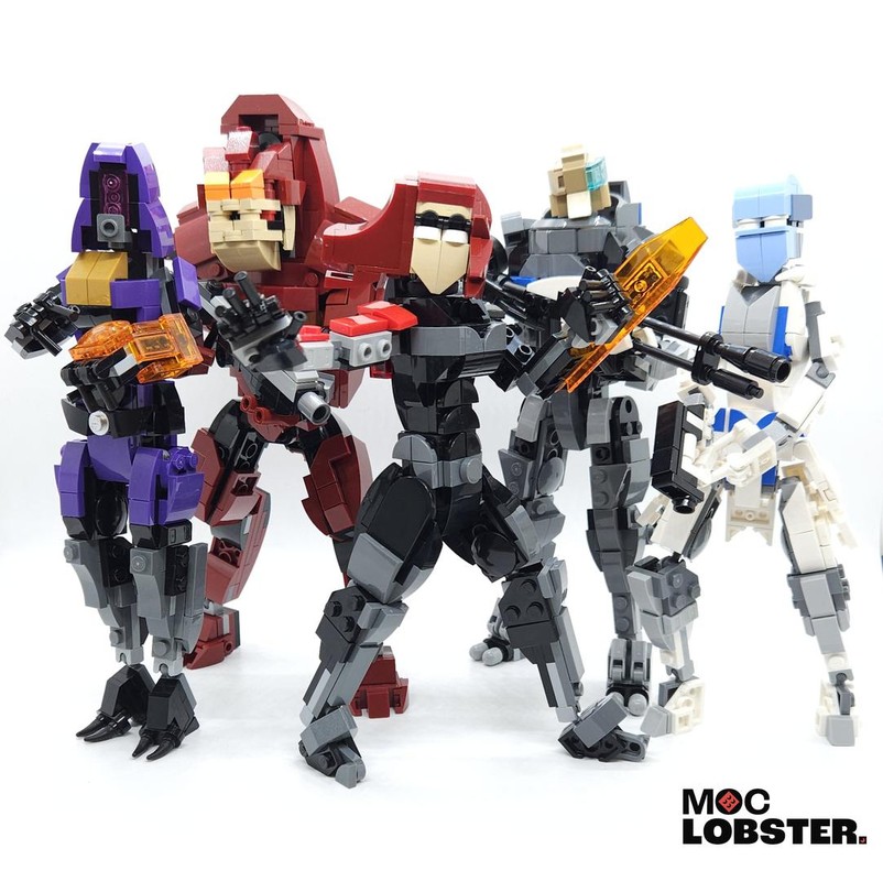Lego Mass Effect: Squad Mates Wave 1
