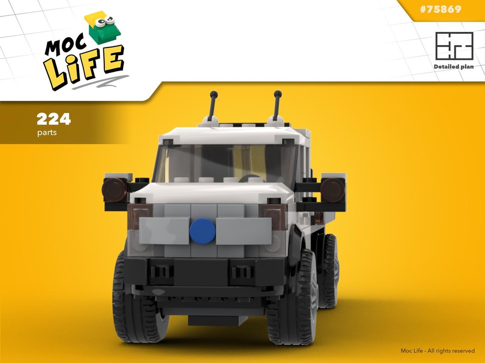 Lego Ford F-150 quad cab flat bed