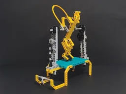 Skipping rope automaton