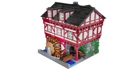 Timber-framed mill