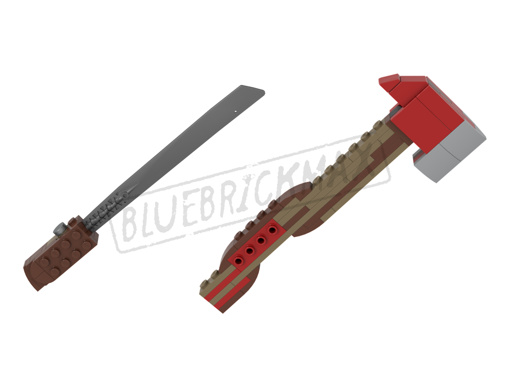 Lego Knife and Axe for Springtrap