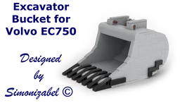 Volvo excavator Bucket EC750