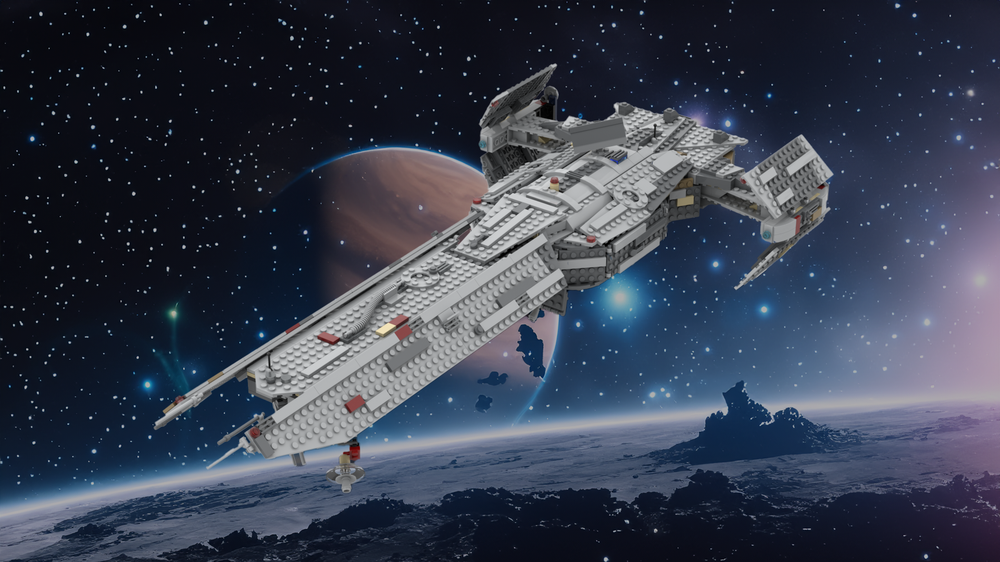 Lego Helldivers 2 Super Destroyer - 75105 Millennium-Falcon alt